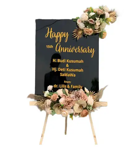 Papan Bunga Akrilik Wringin Anom